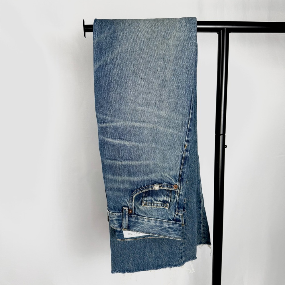 Zara Relaxed Wide-Leg Jeans | Size 6 / 28